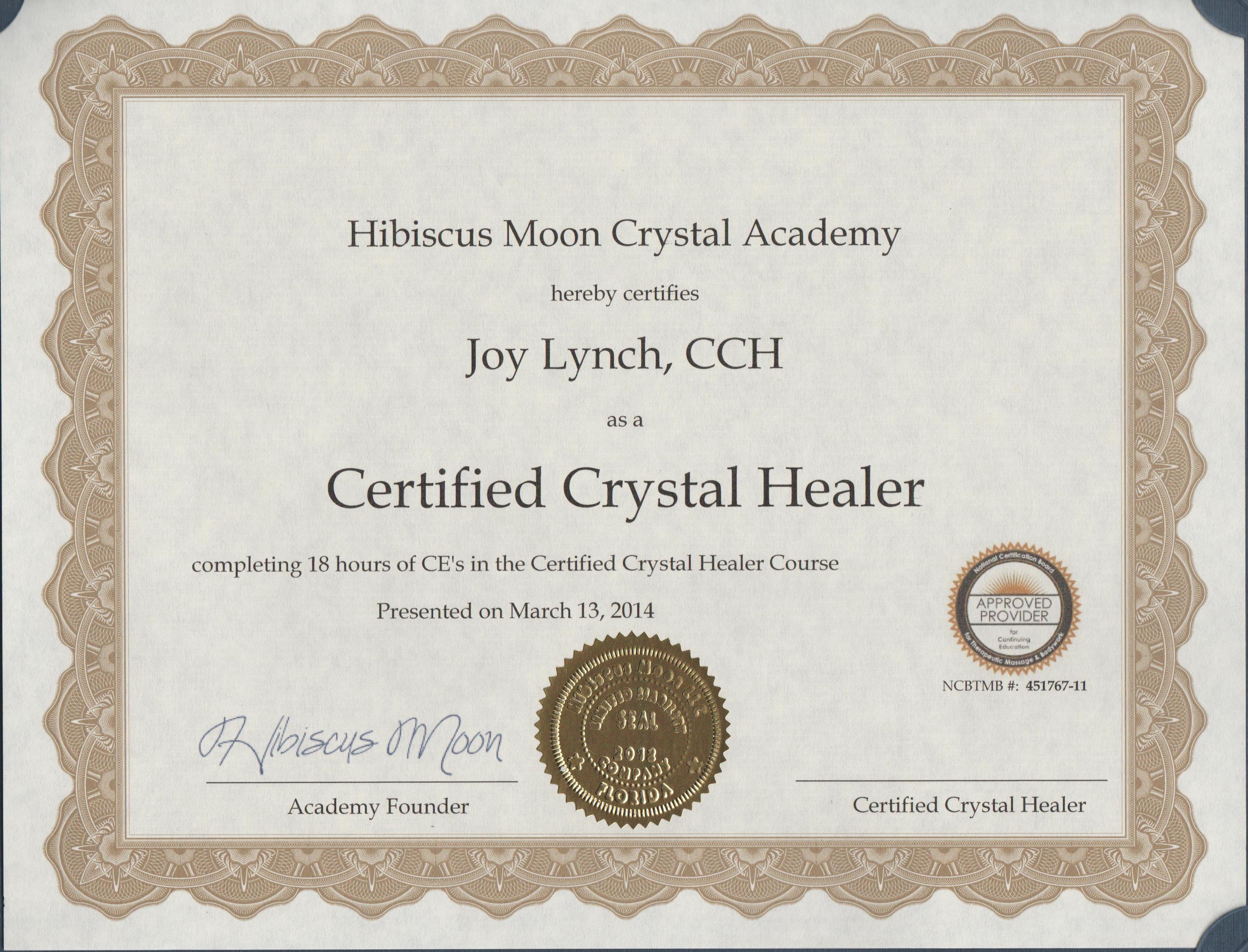 Certification